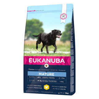 Eukanuba croquettes pour chien senior de grandes races