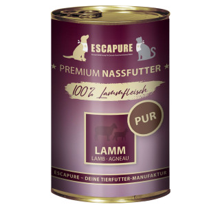 Escapure agneau pure pour chien et chat