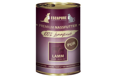 Escapure agneau pure pour chien et chat