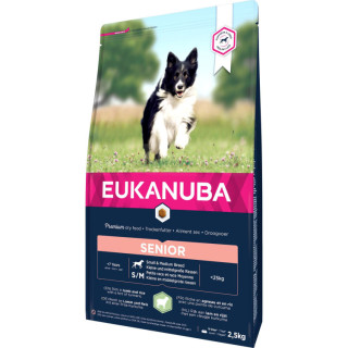 Eukanuba croquettes pour chien senior à l'agneau