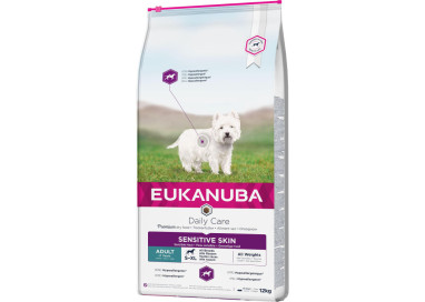 Eukanuba croquettes pour chien sensitive au poisson