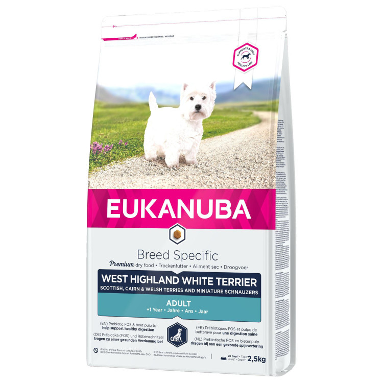 Eukanuba croquettes pour terrier écossais