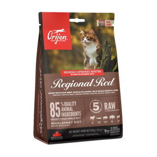 Orijen croquettes pour chat regional red