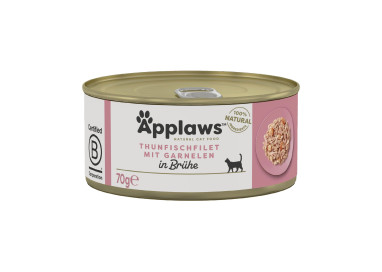 Applaws boite pour chat thon et crevette