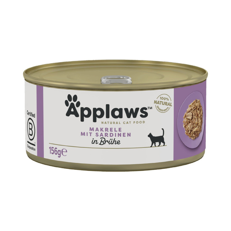 Applaws boite pour chat marquereau et sardine