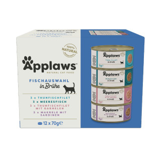 Applaws boite pour chat poisson multipack