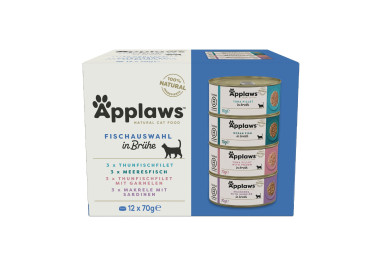 Applaws boite pour chat poisson multipack