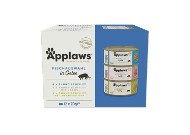 Applaws boite pour chat poisson deluxe multipack