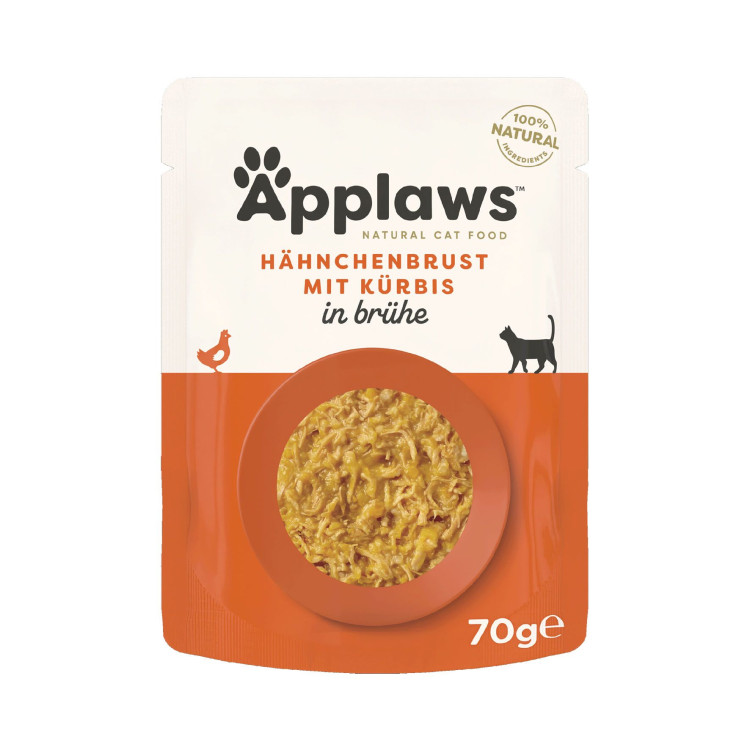 Applaws pour chat poulet et citrouille