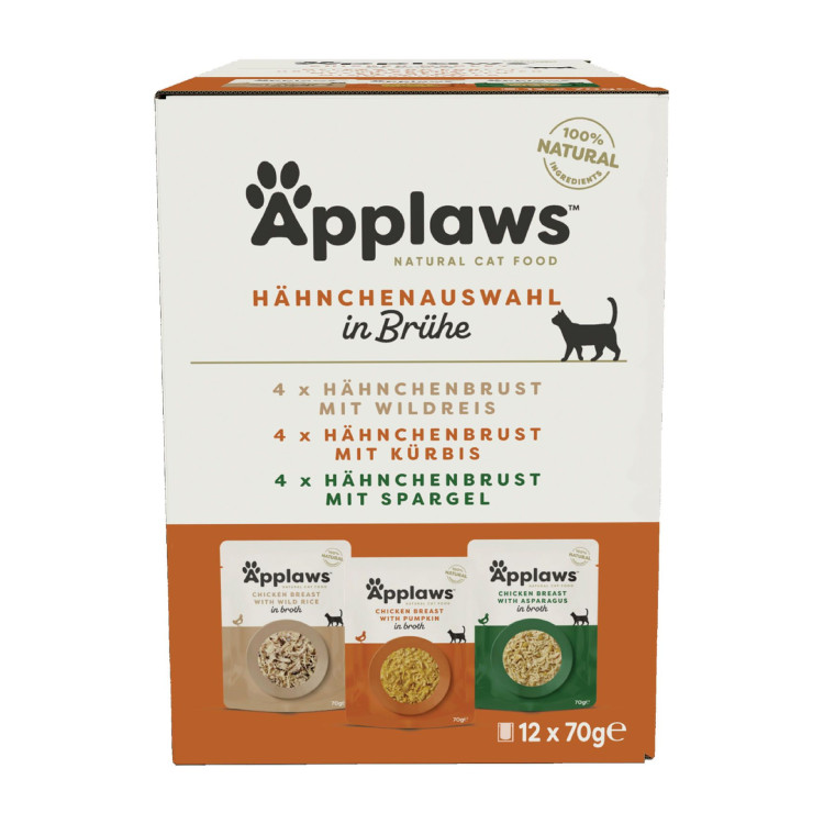 Applaws pour chat poulet multipack