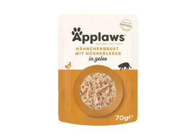 Applaws pour chat sachet poulet et foie