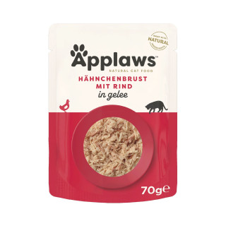 Applaws pour chat sachet poulet et boeuf