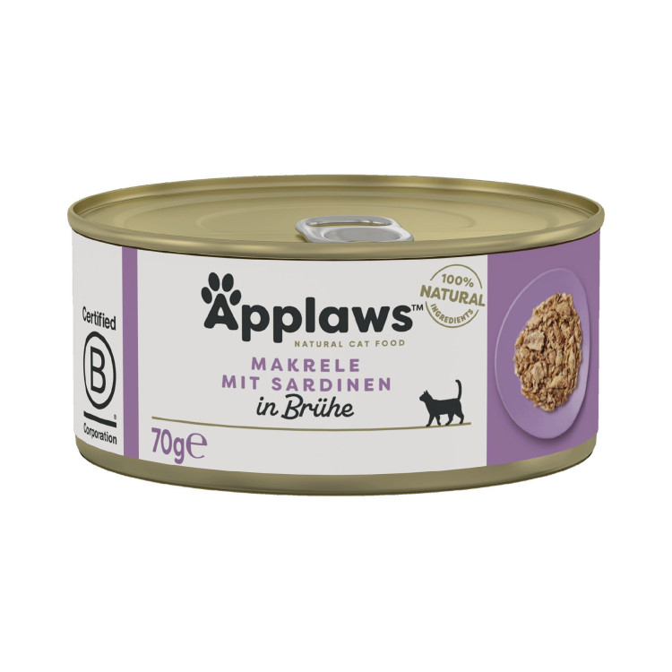 Applaws boite pour chat maquerreau et sardine