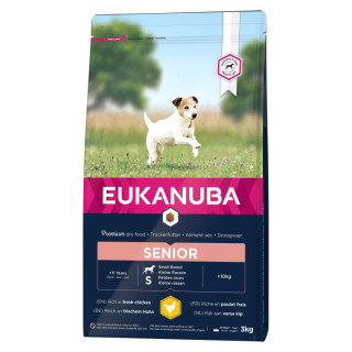 Eukanuba croquettes pour chien senior de petites races