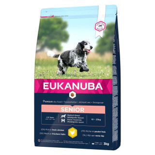 Eukanuba croquettes pour chien senior