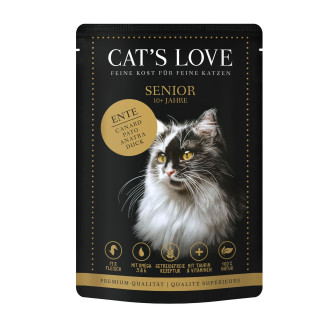 Cat's Love pour chat senior canard