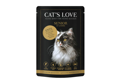 Cat's Love pour chat senior canard