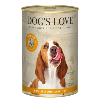 Nourriture humide pour chien BARF Dog's Love