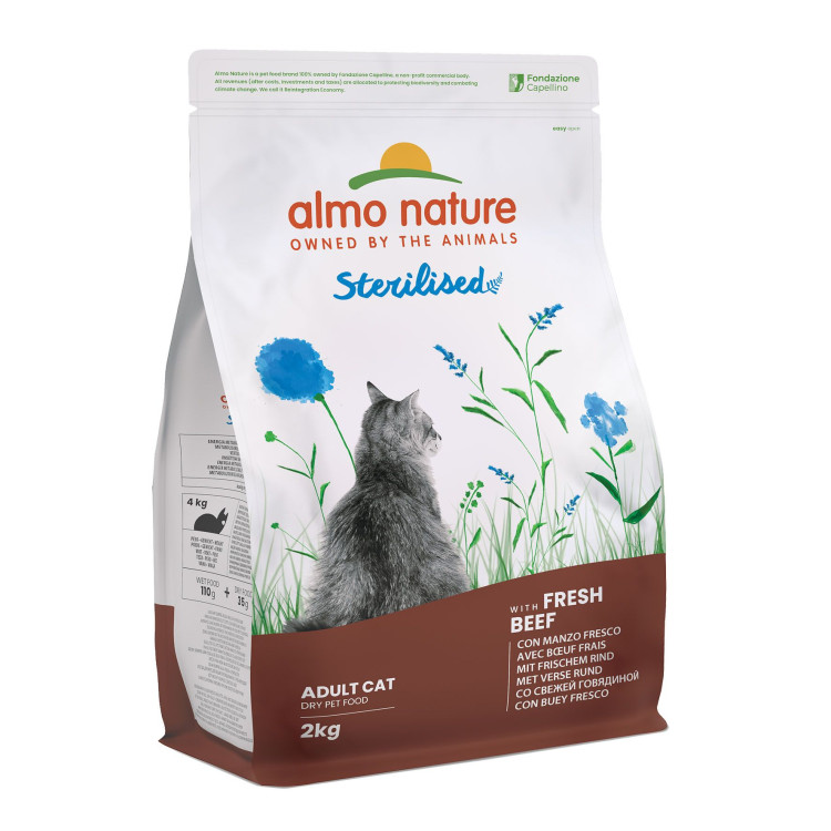 Almo Holistic Sterilised Adulte au boeuf et riz