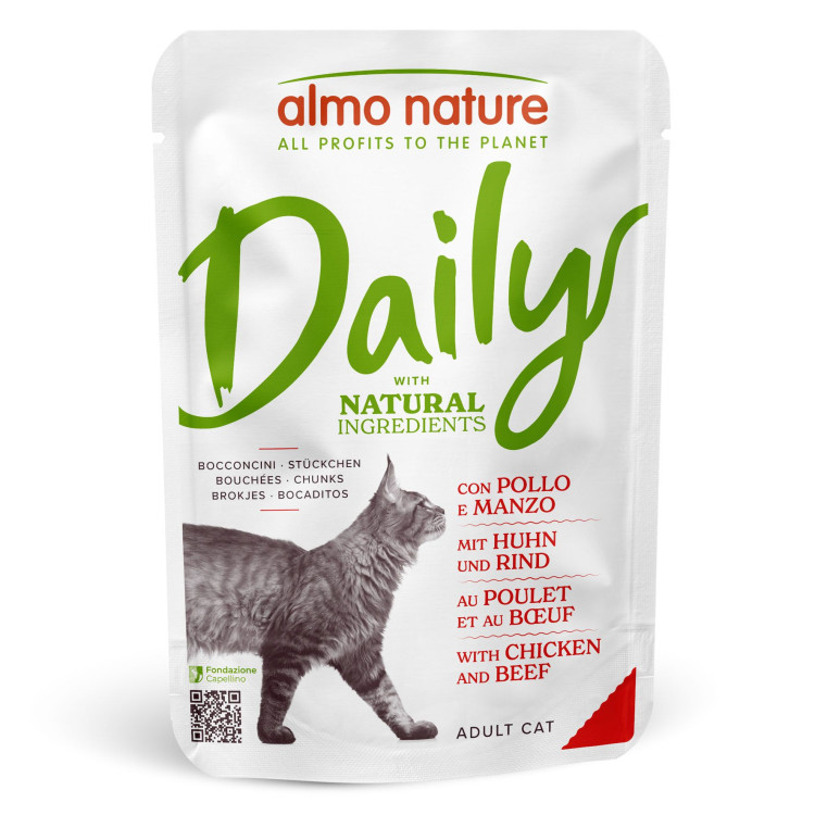 Almo Daily Adulte menu poulet et boeuf