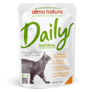 Almo Daily Adulte menu poulet et saumon