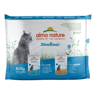 Almo Nature Holistic Sterilised Cabillaud et poulet