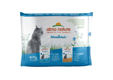 Almo Nature Holistic Sterilised Cabillaud et poulet