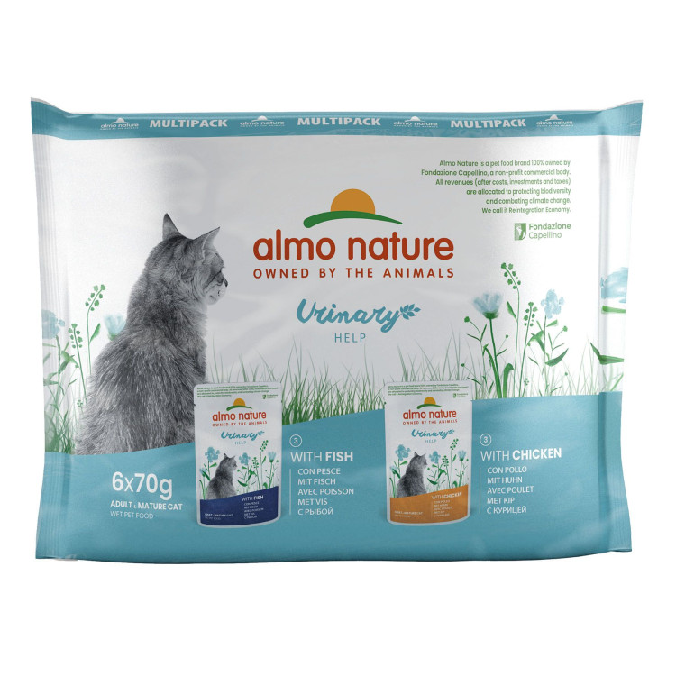 Almo Nature Holistic Urinary Help Cabillaud et Poulet