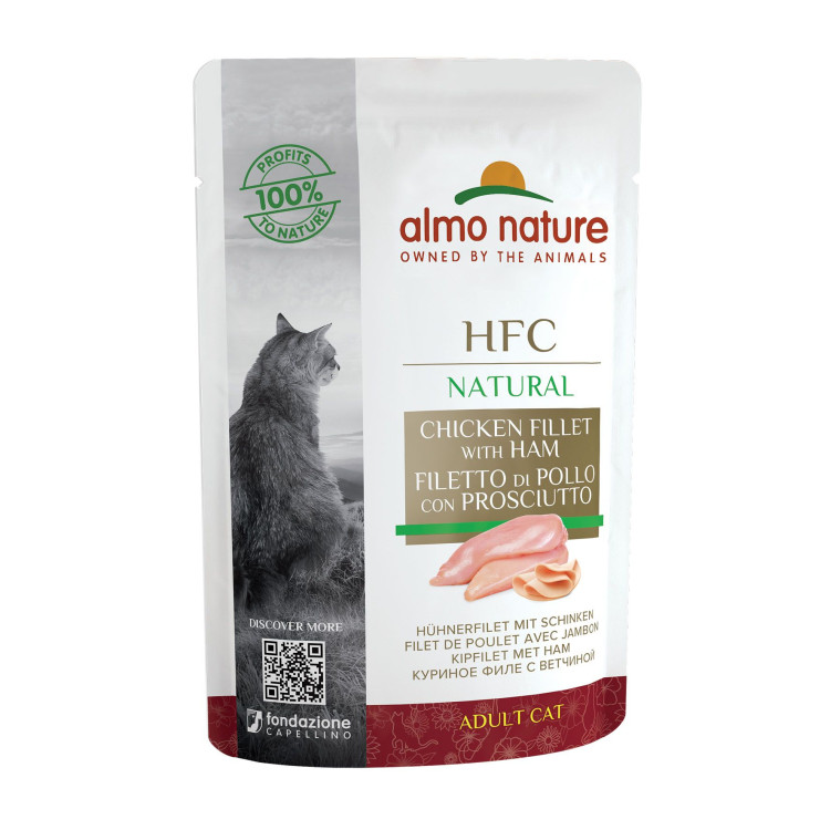 Almo HFC Natural poulet et jambon