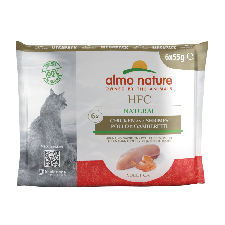 Almo HFC Natural poulet et crevettes