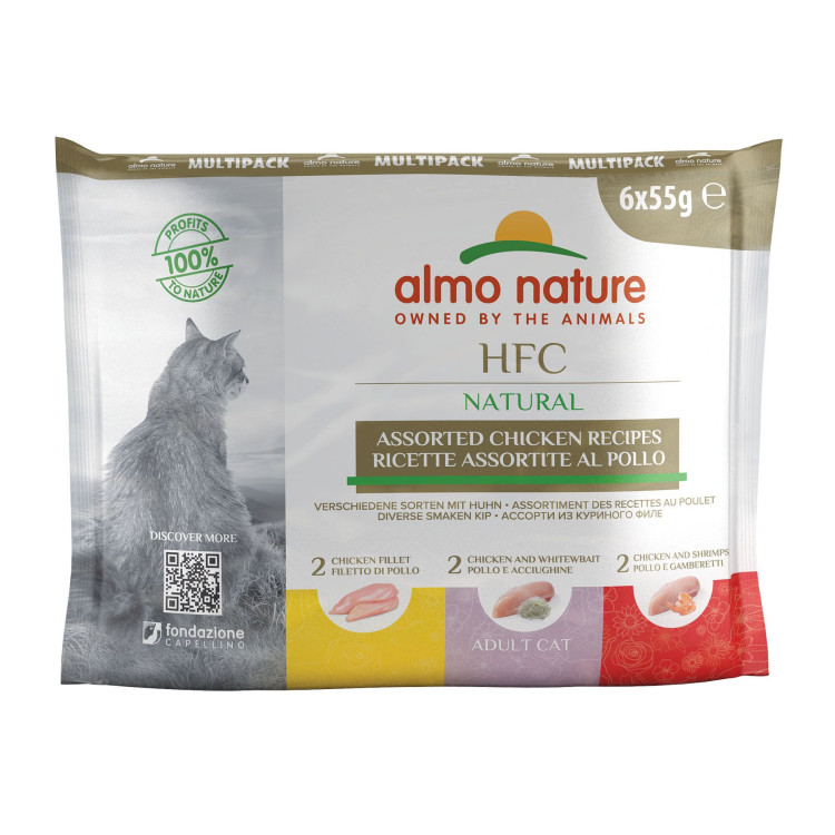 Almo HFC Natural poulet 3 variétés