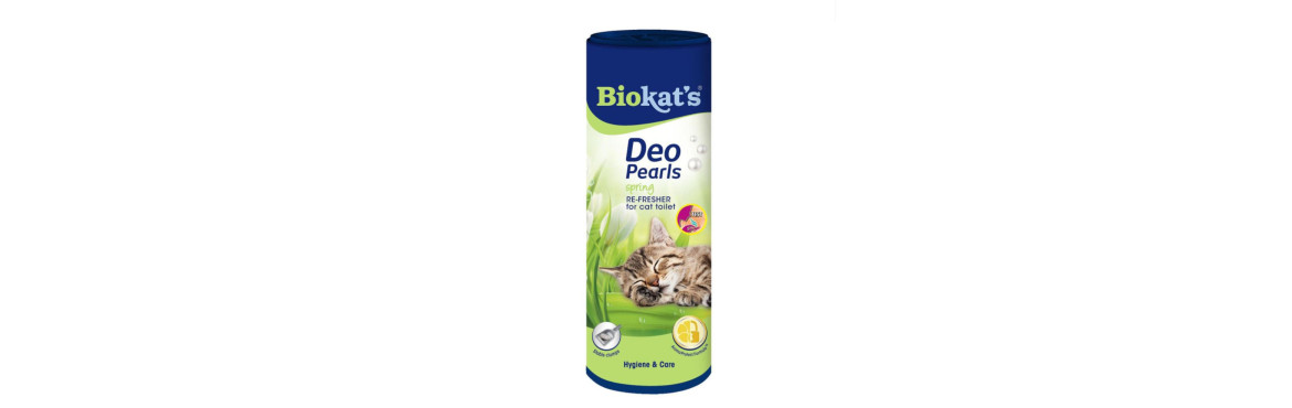 Catégorie Accessoires pour litière - essentiel-dog.ch : Biokat's Deo Pearls Spring , Biokat's Deo Pearls Baby Powder , Biok...